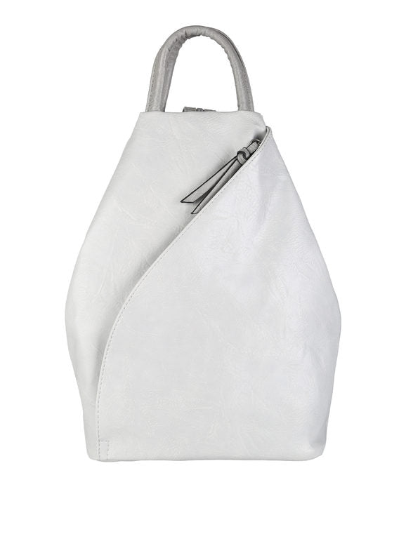 Zaino Donna Solada in Ecopelle — Grigio Chiaro