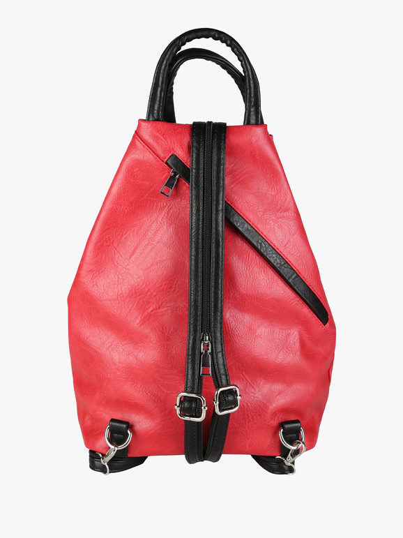 Zaino Donna Solada in Ecopelle — Rosso Modello 2